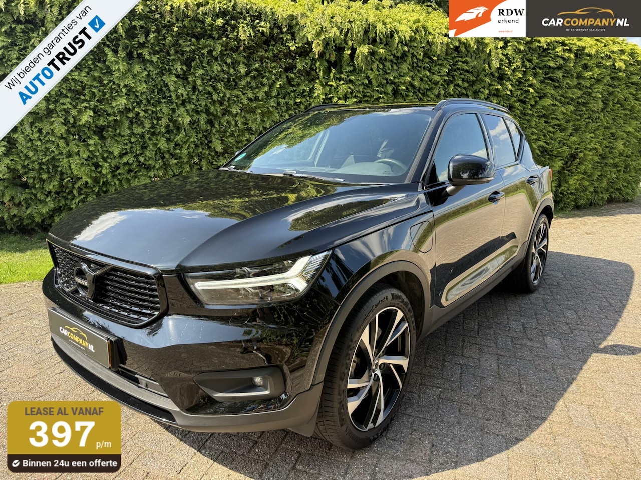 Volvo XC40 - T5| R-DESIGN Hybrid |Black ed.|262PK|Har&Kar ✅ - AutoWereld.nl