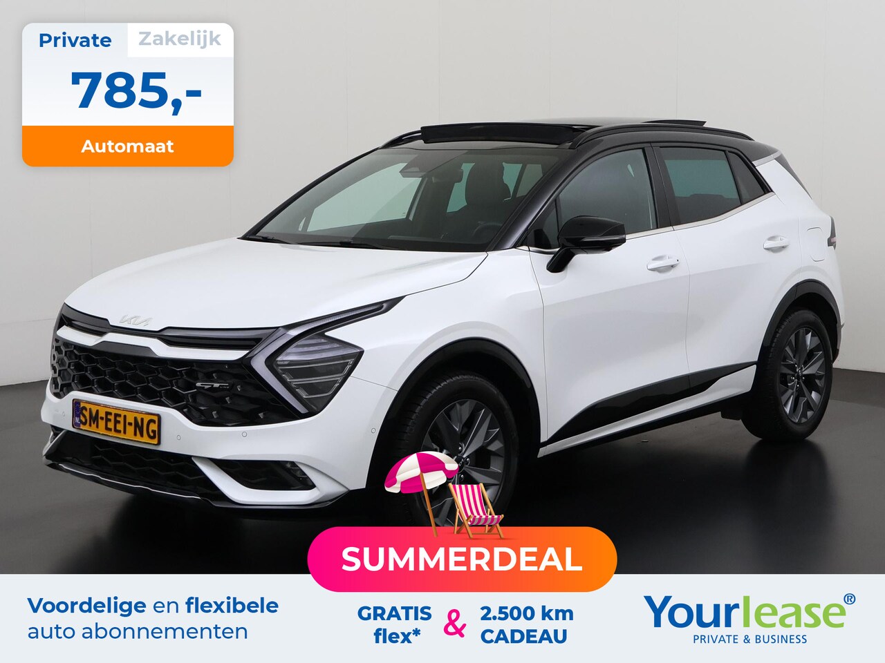 Kia Sportage - 1.6 T-GDi Hybrid GT-PlusLine | All-in 785,- Private Lease | Zondag Open! - AutoWereld.nl