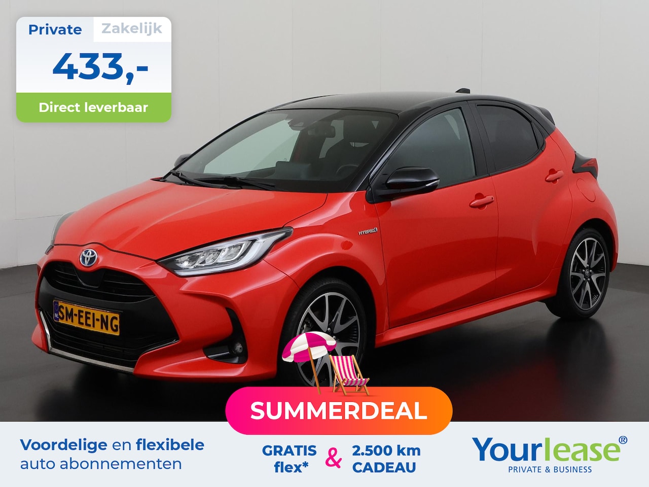 Toyota Yaris - 1.5 Hybrid Executive | All-in 433,- Private Lease | Zondag Open! - AutoWereld.nl