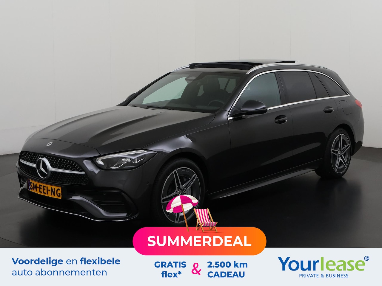 Mercedes-Benz C-klasse - 300e AMG | All-in 1025,- Private Lease | Zondag Open! - AutoWereld.nl