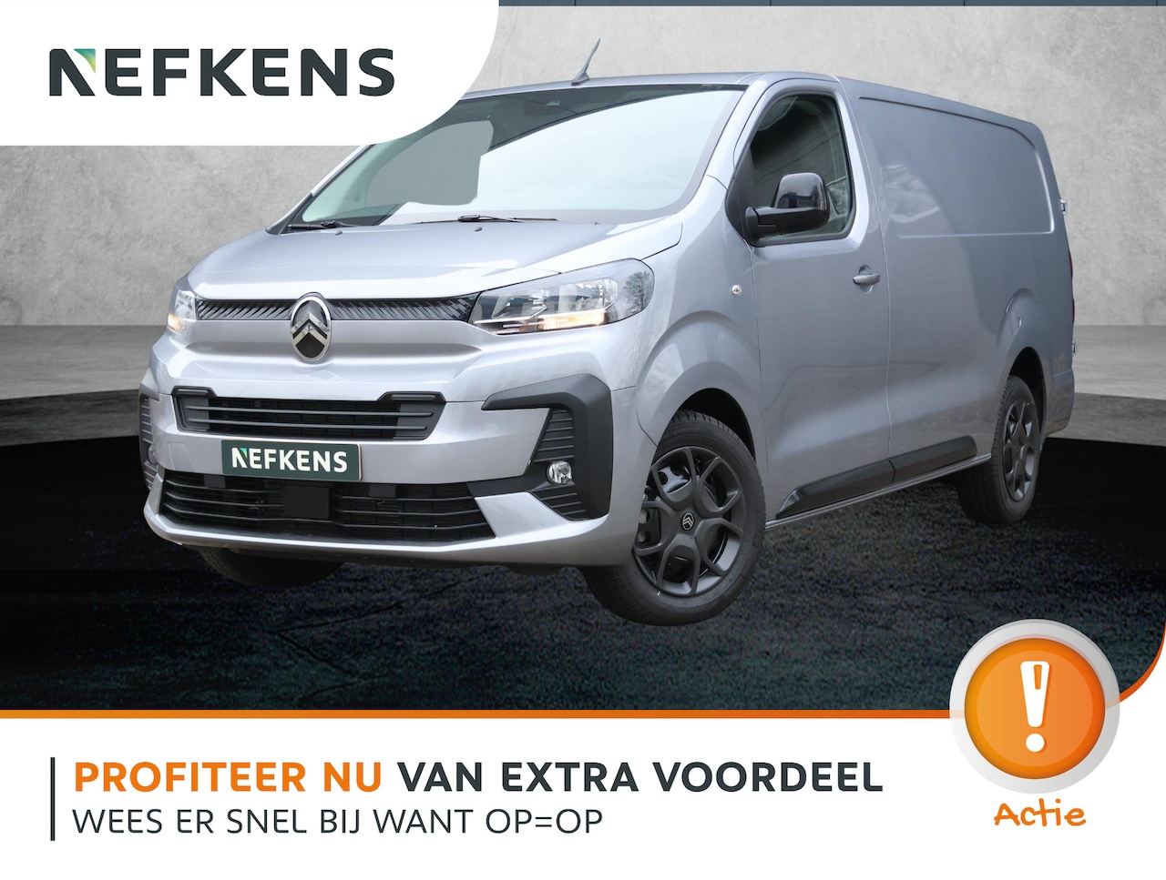 Citroën Jumpy - 2.0 BlueHDI 180PK L3H1 Automaat | AUTOMAAT | AppleCarPlay/AndroidAuto | Navigatie | Achter - AutoWereld.nl