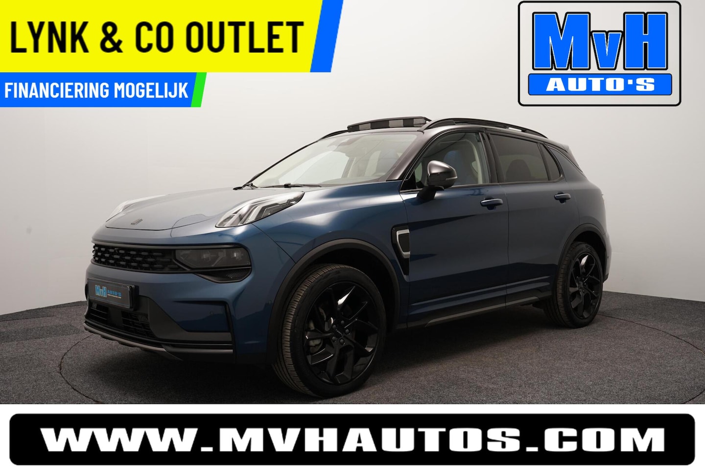 Lynk & Co 01 - 1.5 Plug-in Hybride|FULL BLACK XXL|360°CAM|NAP - AutoWereld.nl