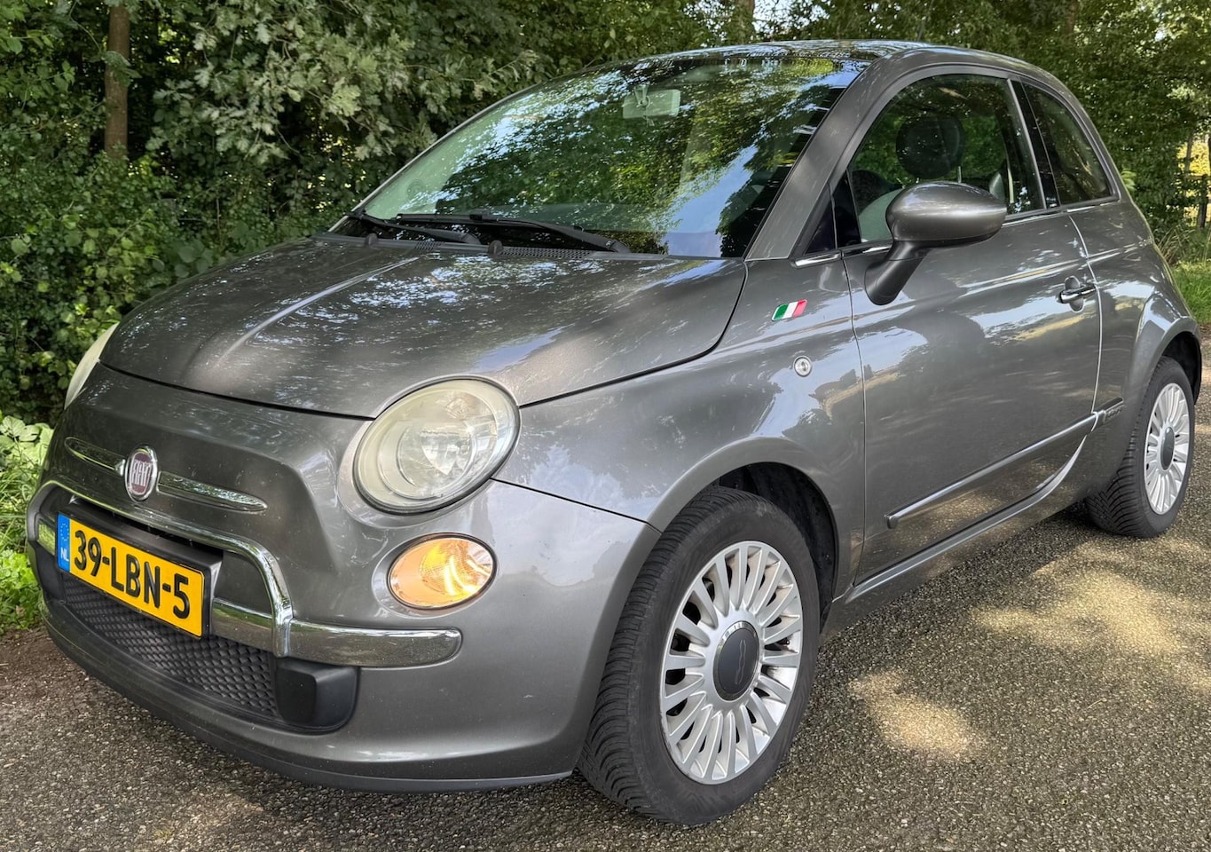 Fiat 500 - 1.2 Lounge 2010 AUTOMAAT NAP AIRCO PANORAMADAK - AutoWereld.nl