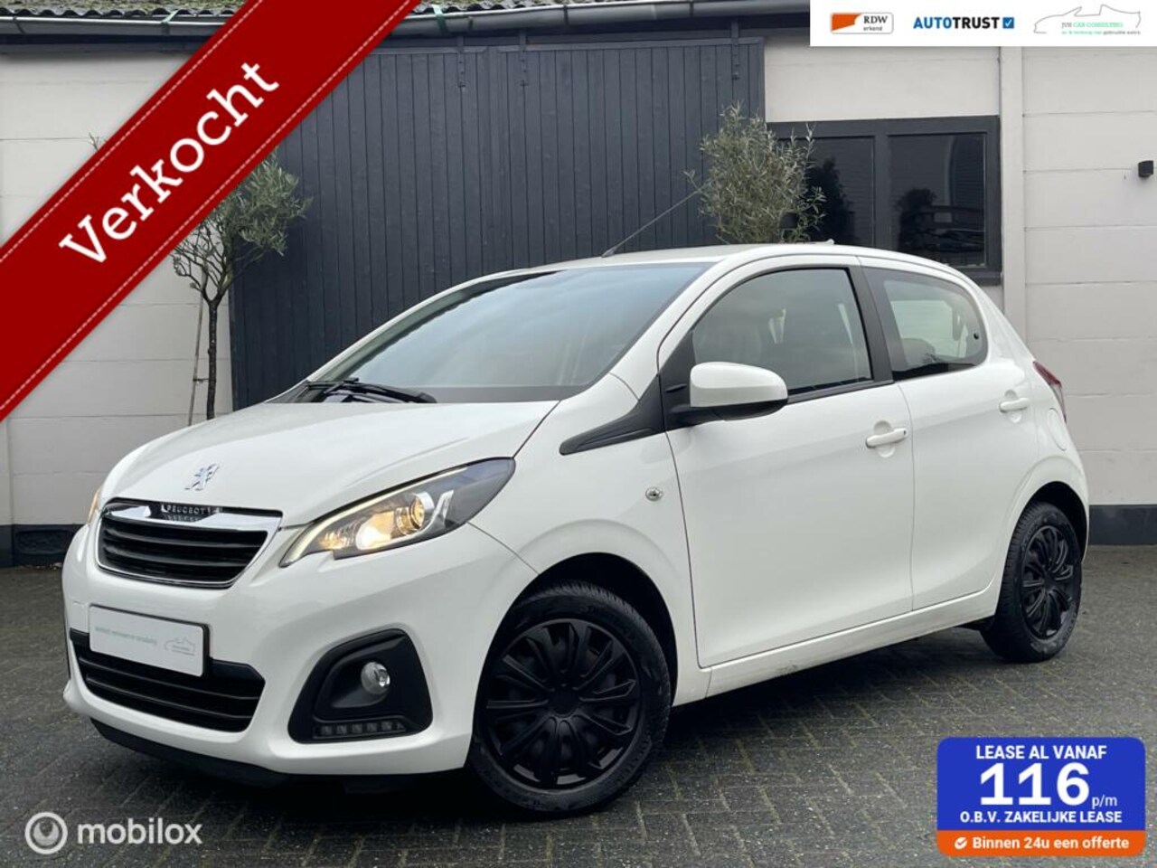Peugeot 108 - 1.0 e-VTi|RIJKLAAR|AC|BTW|CARPLAY|LED|PDC|GARANT - AutoWereld.nl