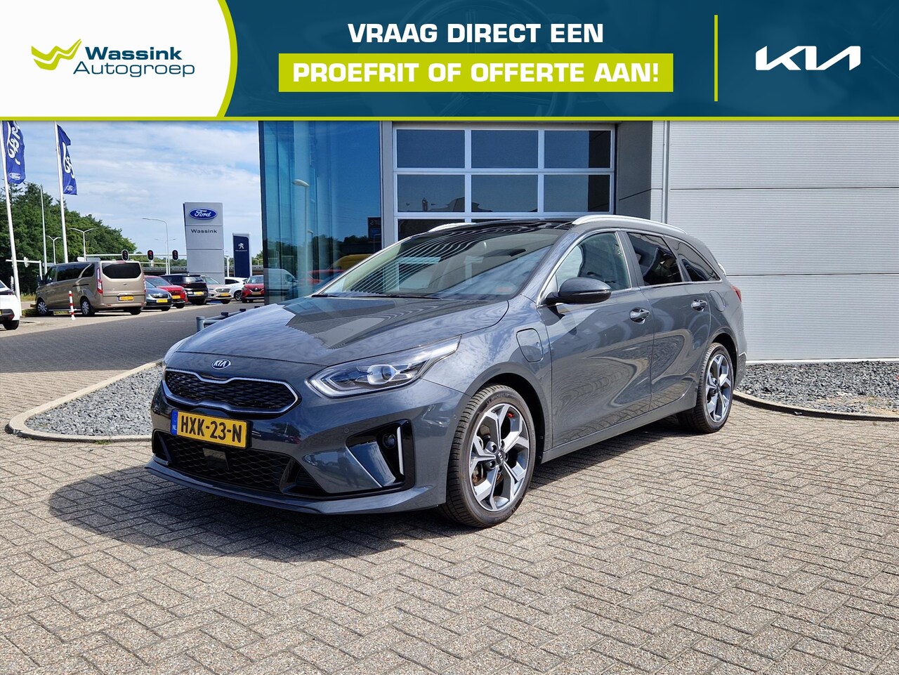 Kia Cee'd Sportswagon - Ceed 1.6 GDI PHEV 141pk AUTOMAAT ExecutiveLine | Automaat | Lederen bekleding | Panoramada - AutoWereld.nl