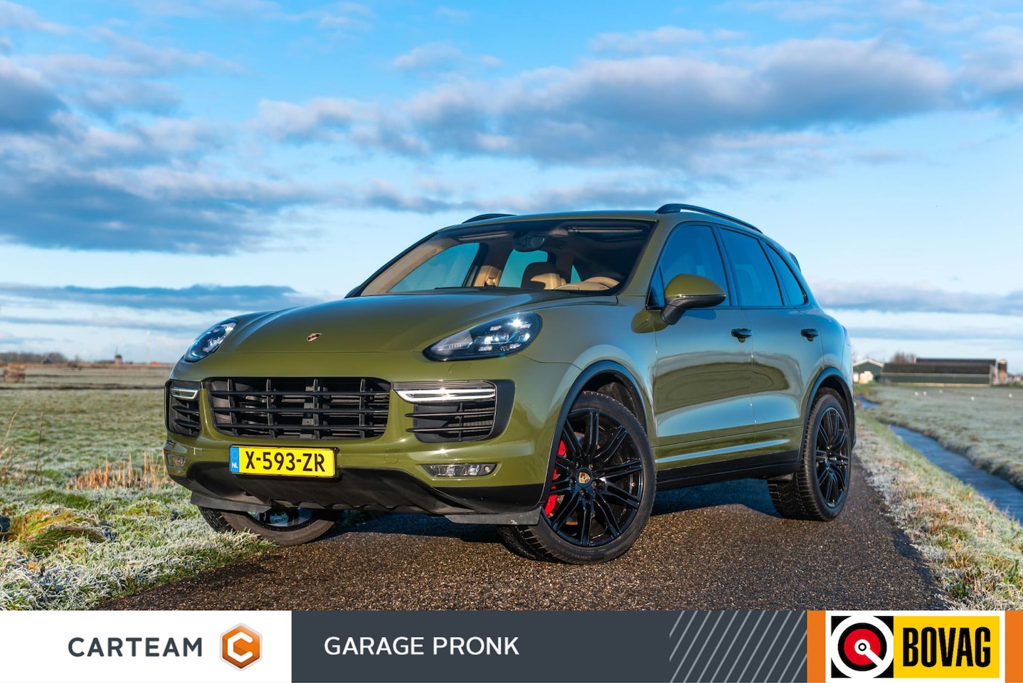 Porsche Cayenne - 4.8 Turbo CARPLAY/PANO/BOSE/NAVI/ Porsche Cayenne 4.8 Turbo PANO/BOSE/NAVI/STOEL VENTILATI - AutoWereld.nl