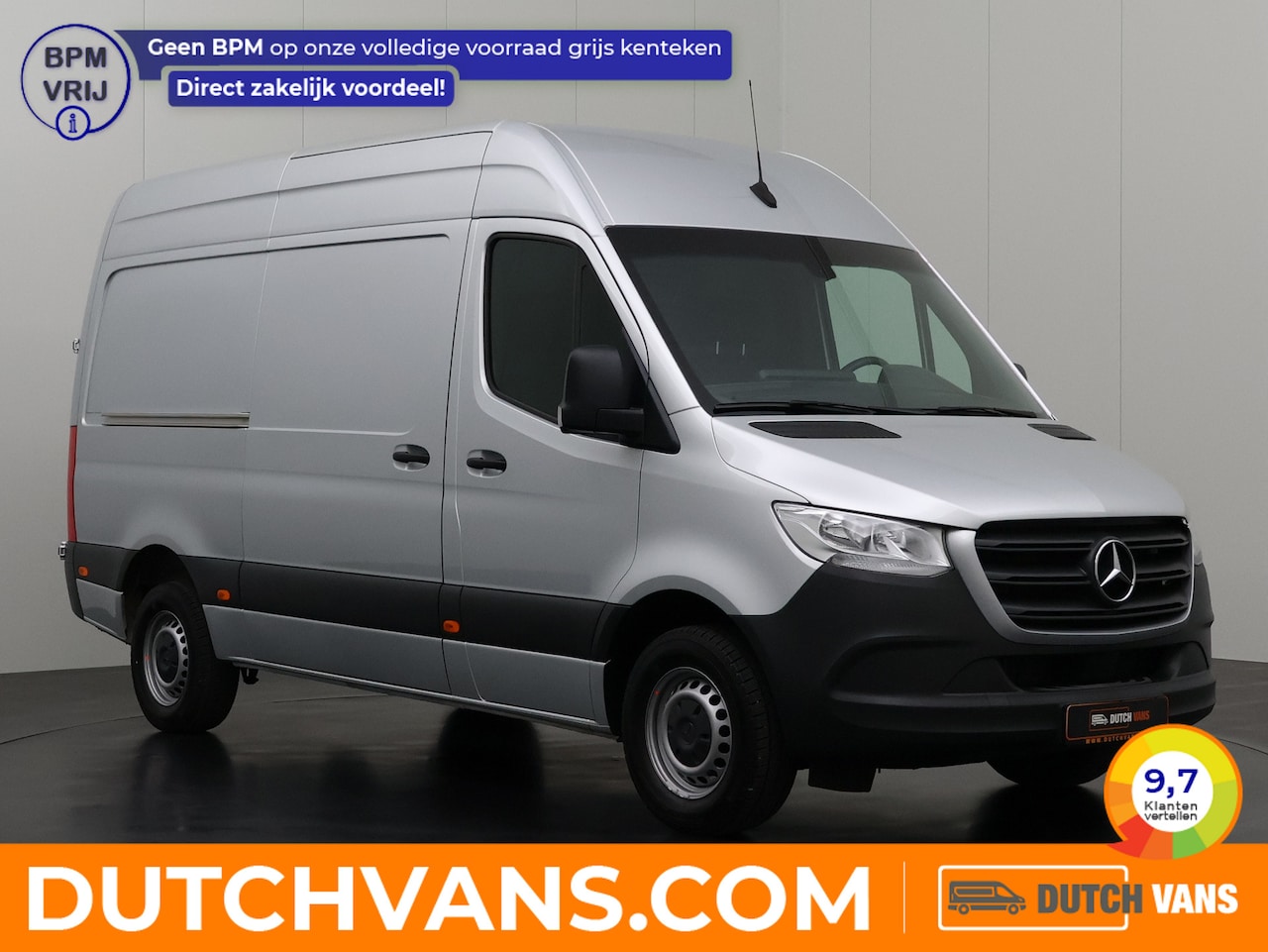 Mercedes-Benz Sprinter - 315CDI 9G-Tronic Automaat L2H2 | 3500Kg Trekken | Camera | Airco | Cruise | Betimmering | - AutoWereld.nl