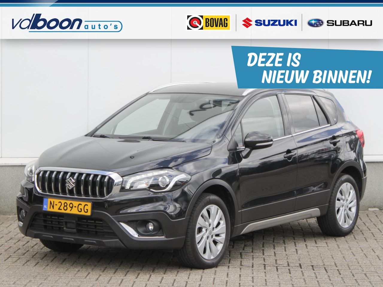 Suzuki S-Cross - 1.4 Boosterjet Select Smart Hybrid | Navi | Adap. Cruise | Camera | Lm-Velgen - AutoWereld.nl