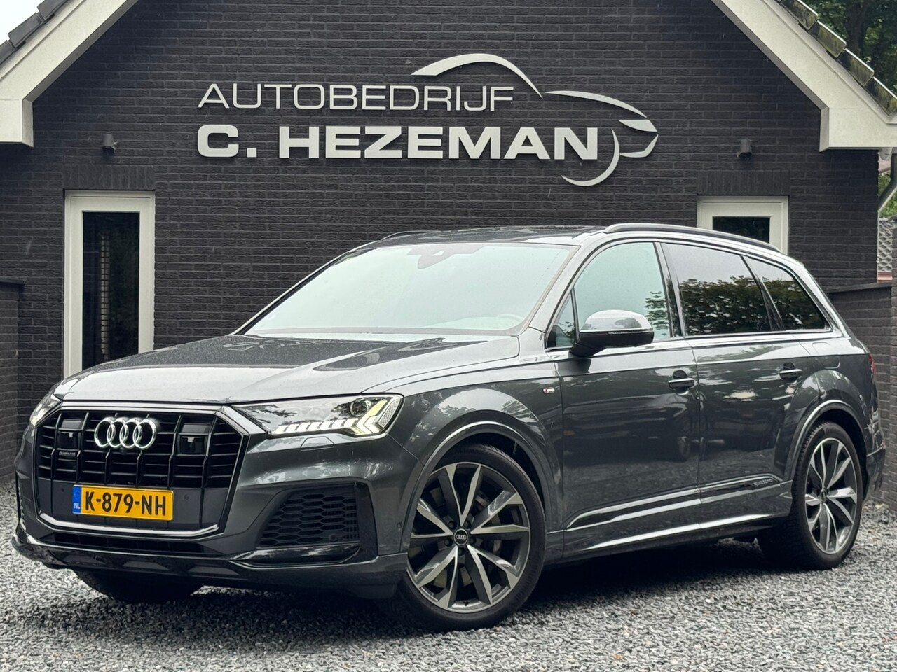 Audi Q7 - 55 TFSI e quattro Pro Line S Line Comp Matrix Adap Cruise Carplay Panoramadak - AutoWereld.nl