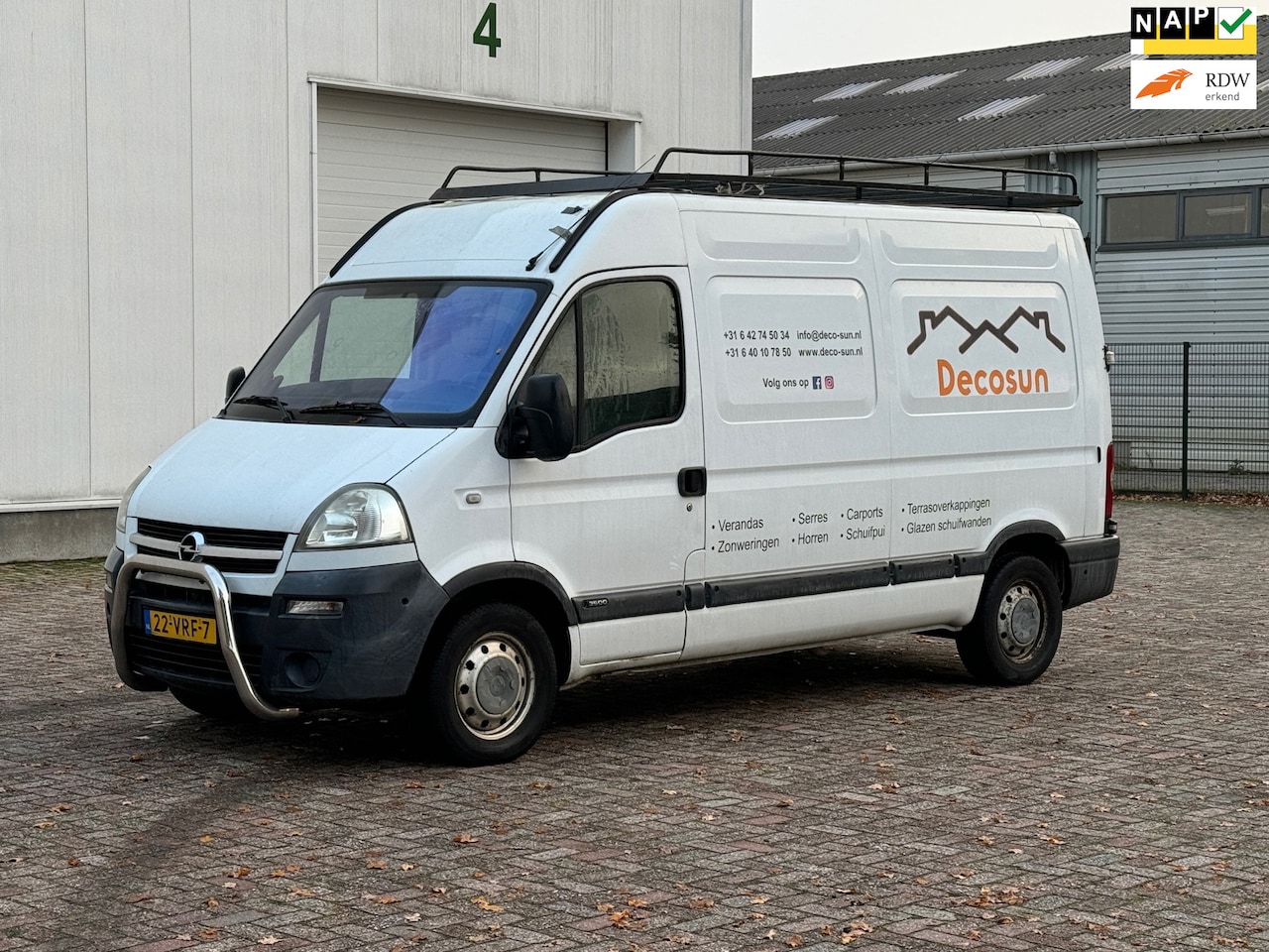 Opel Movano - 2.5 CDTI L2 H2 2.5 CDTI L2H2 - AutoWereld.nl
