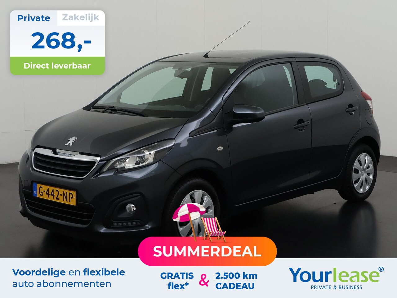 Peugeot 108 - 1.0 e-VTi Active | All-in 268,- Private Lease | Zondag Open! - AutoWereld.nl