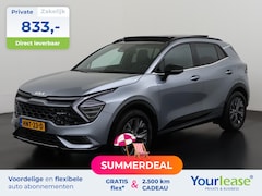 Kia Sportage - 1.6 T-GDi Hybrid GT-PlusLine | All-in 833, - Private Lease | Zondag Open