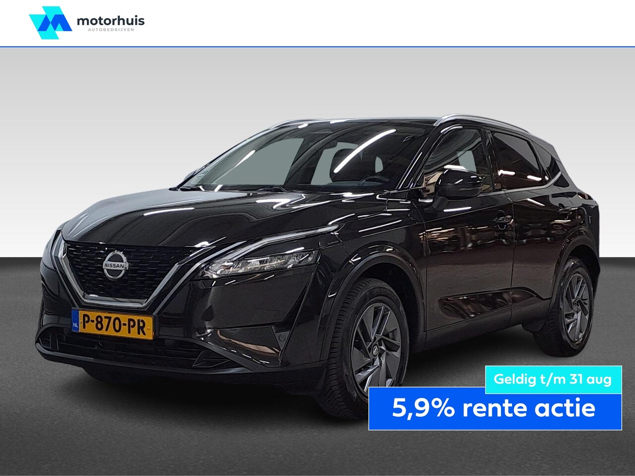 Nissan Qashqai - 1.3 MHEV 160PK AUTOMAAT ACENTA PANODAK CARPLAY TEL LED CRUISE PDC NAP - AutoWereld.nl