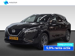 Nissan Qashqai - 1.3 MHEV 160PK AUTOMAAT ACENTA PANODAK CARPLAY TEL LED CRUISE PDC NAP