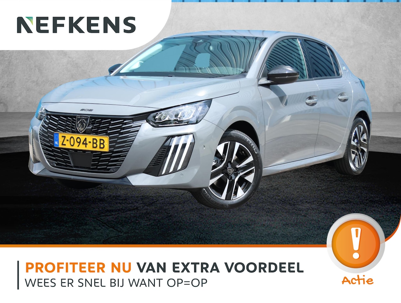 Peugeot e-208 - EV Allure 156PK 51 kWh | AppleCarplay/Android Auto | 360'Camera | Parkeersensoren | FULL L - AutoWereld.nl