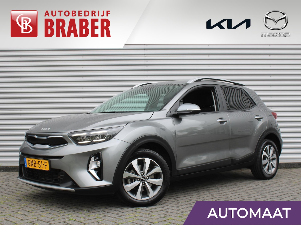 Kia Stonic - 1.0 T-GDi MHEV DynamicPlusLine | Stuur-/stoelverwarming | Camera | Clima | Cruise | 16" LM - AutoWereld.nl