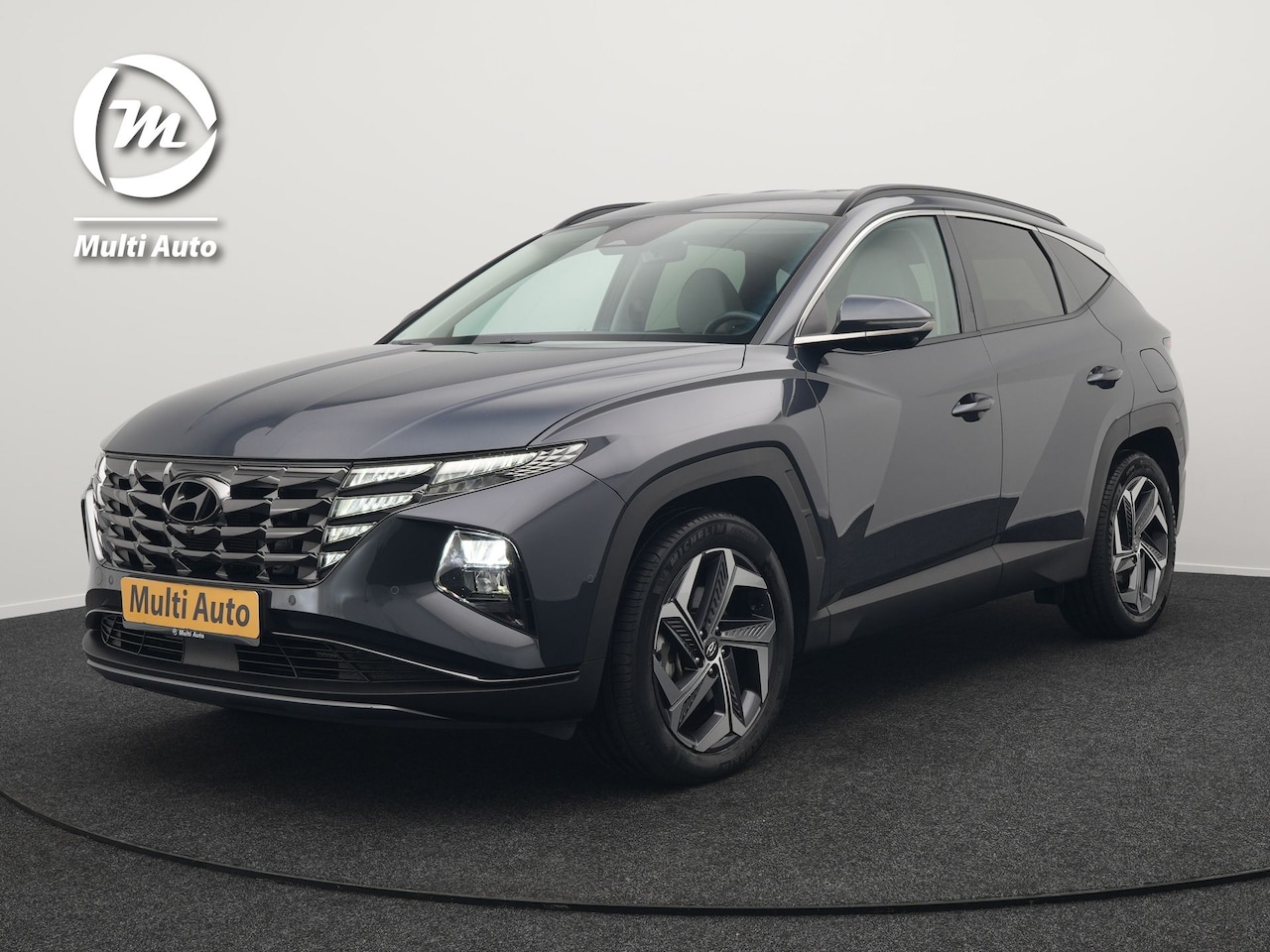 Hyundai Tucson - 1.6 T-GDI Premium 4WD Plug In Hybrid 265pk PHEV | Adaptive Cruise | Lederen Sportstoelen M - AutoWereld.nl