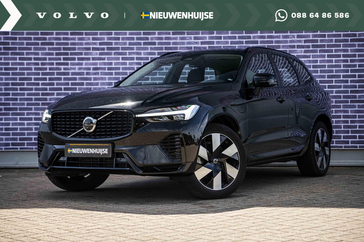 Volvo XC60 - 2.0 T6 Plug-in hybrid AWD Ultra Dark | Trekhaak | Adaptive cruise control | Head-up displa - AutoWereld.nl