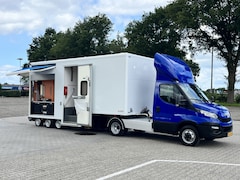 Iveco Daily - 40C17 3.0 9300kg BTW VRIJ Himatic BE-Trekker met Doornwaard BE-oplegger Verkoopwagen WC-Un