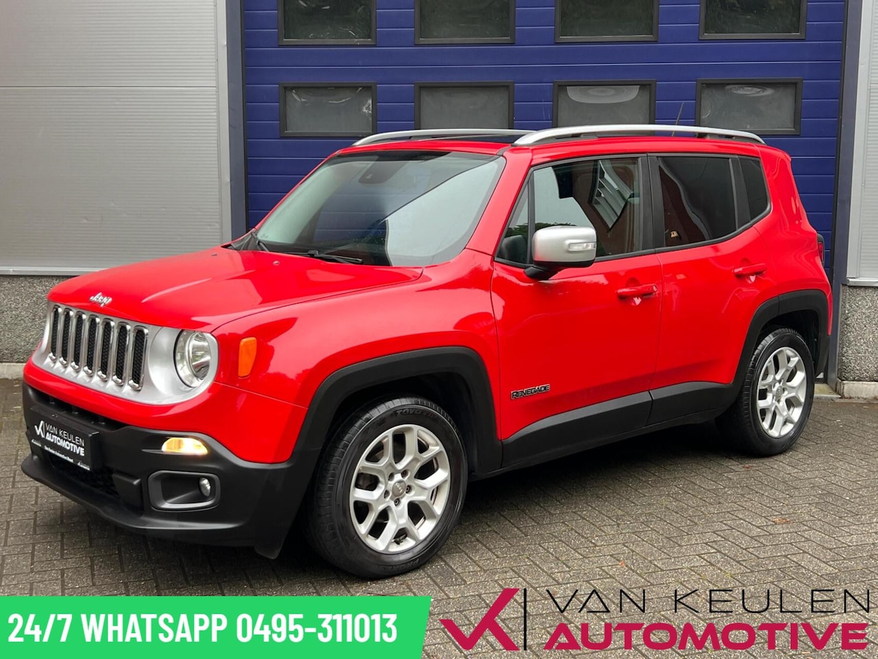 Jeep Renegade - 1.4 140 PK Limited l Leer l Pano l Navi l - AutoWereld.nl