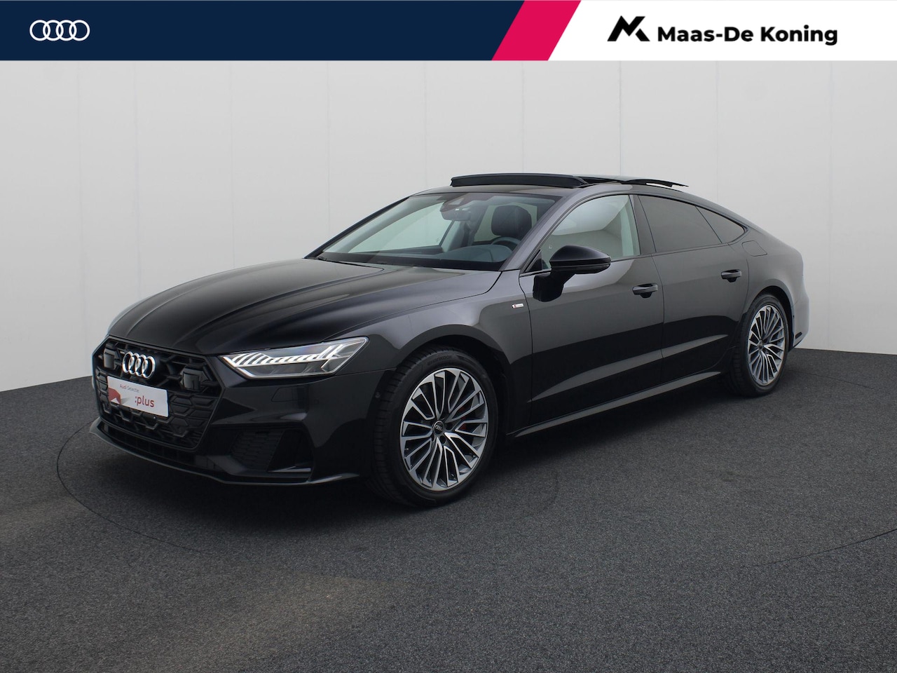 Audi A7 Sportback - 50 TFSIe/367PK quattro Pro Line S · Panoramadak · 360 Camera · Dodehoeksensor · Navigatie - AutoWereld.nl