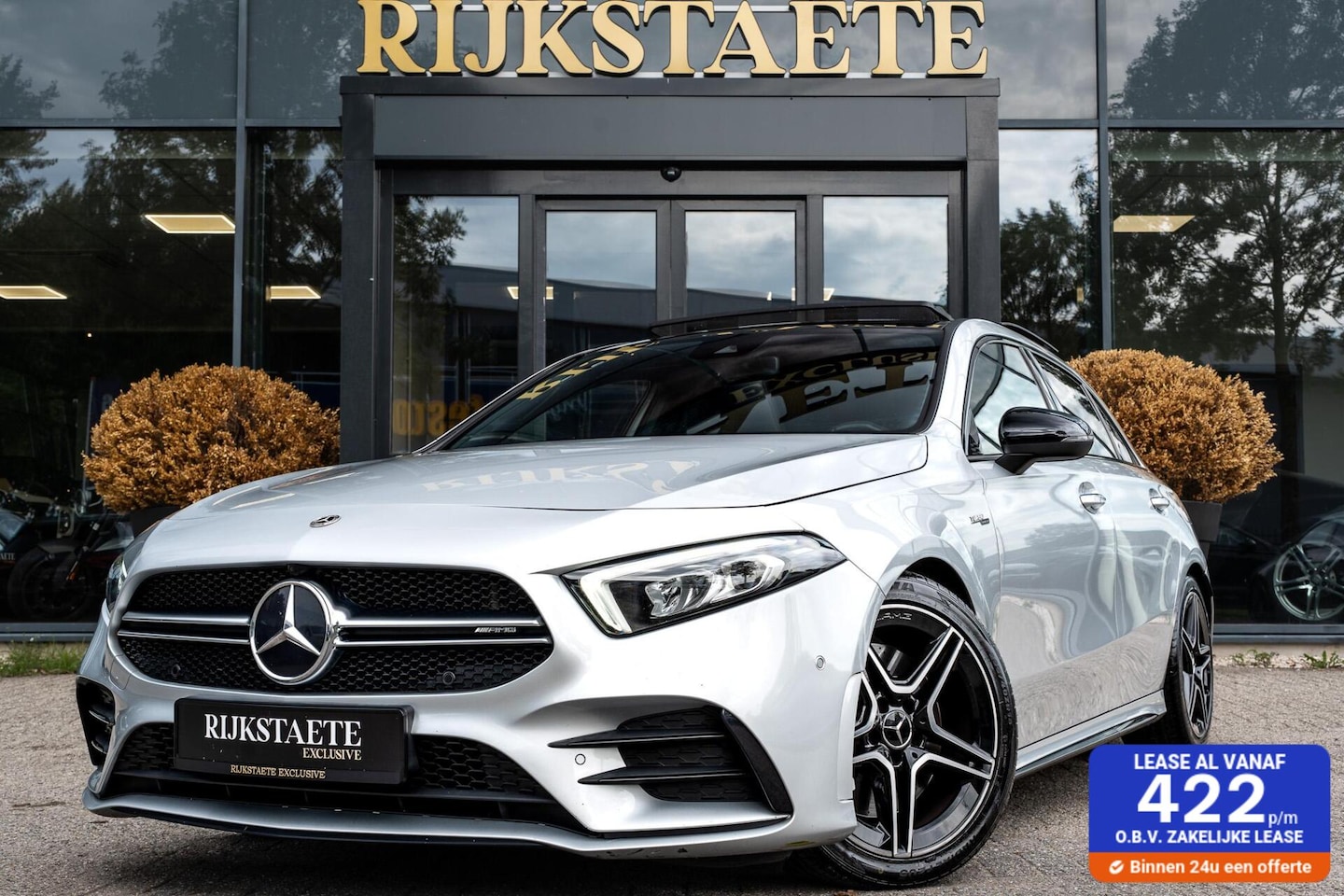 Mercedes-Benz A-klasse - A35 AMG 4MATIC|PANO|BURMESTER|CAMERA|18'' - AutoWereld.nl
