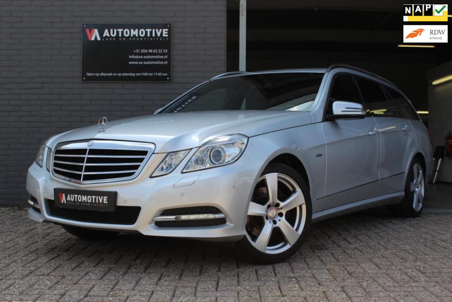 Mercedes-Benz E-klasse Estate - 200 CGI Edition 125 Sport NAVI ILS AHK ALARM - AutoWereld.nl