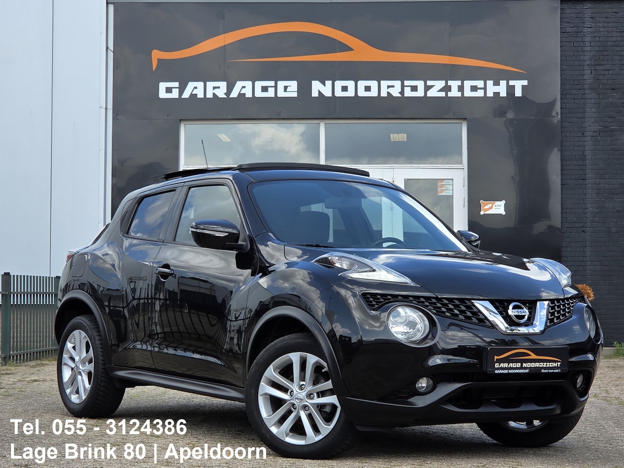 Nissan Juke - 1.2 DIG-T S/S N-Connecta PANORAMADAK|SCHUIFKANTELDAK|ECC/AIRCO|CRUISE CONTROL|USB|BLUE TOO - AutoWereld.nl