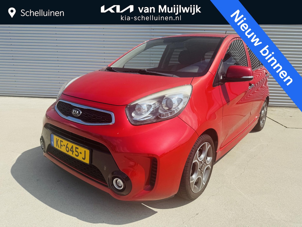 Kia Picanto - 1.2 SportsLine Navigator 85pk NW geleverd & Onderhouden ! | Nette auto ! - AutoWereld.nl