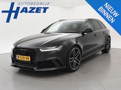 Audi RS6 - 4.0 TFSI V8 605 PK PERFORMANCE + KERAMISCH | B&O | EXCLUSIVE LEDER | CARBON | 21 INCH