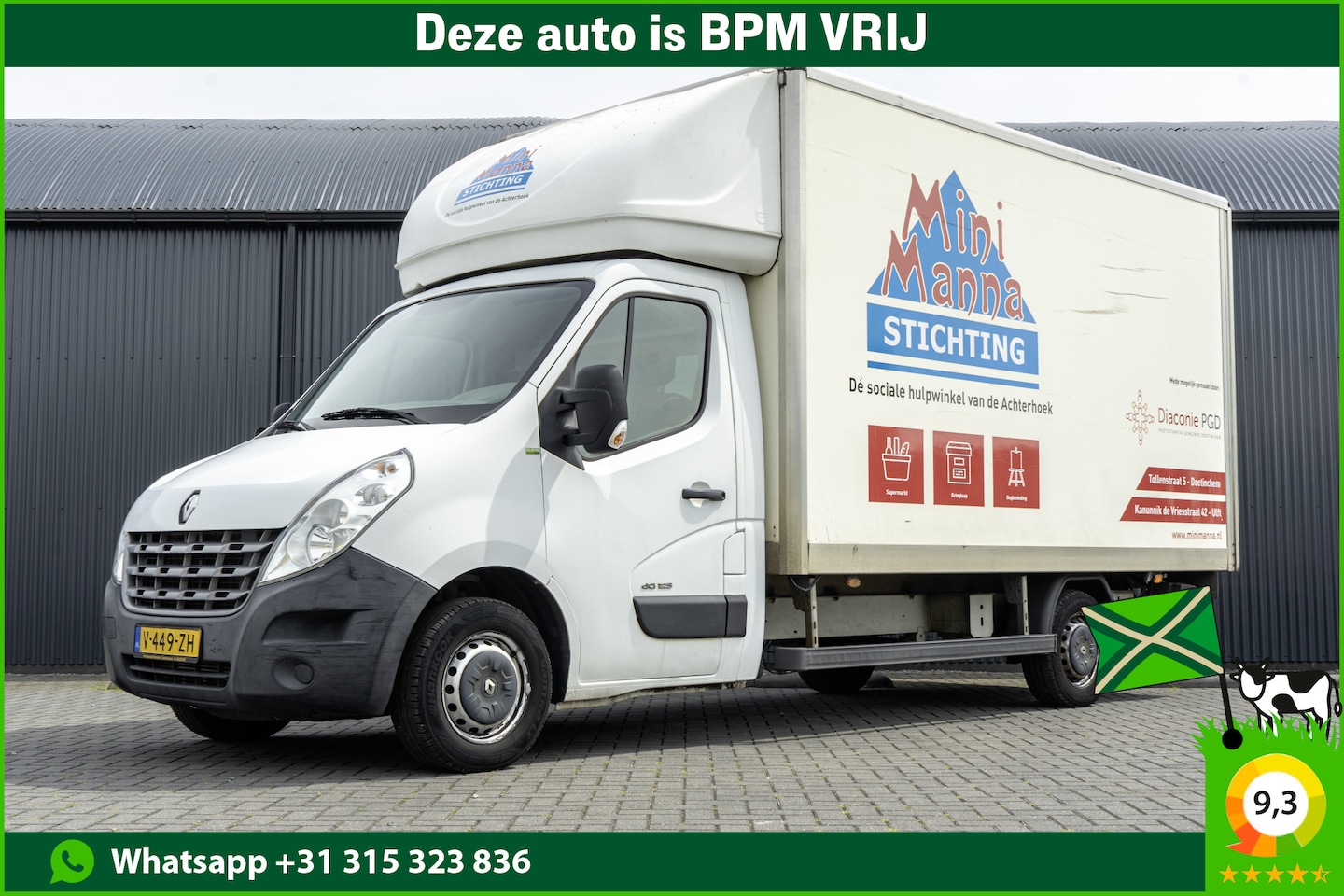 Renault Master - 2.3 dCi Eco | Bakwagen met Laadklep | Cruise | Sidebars - AutoWereld.nl
