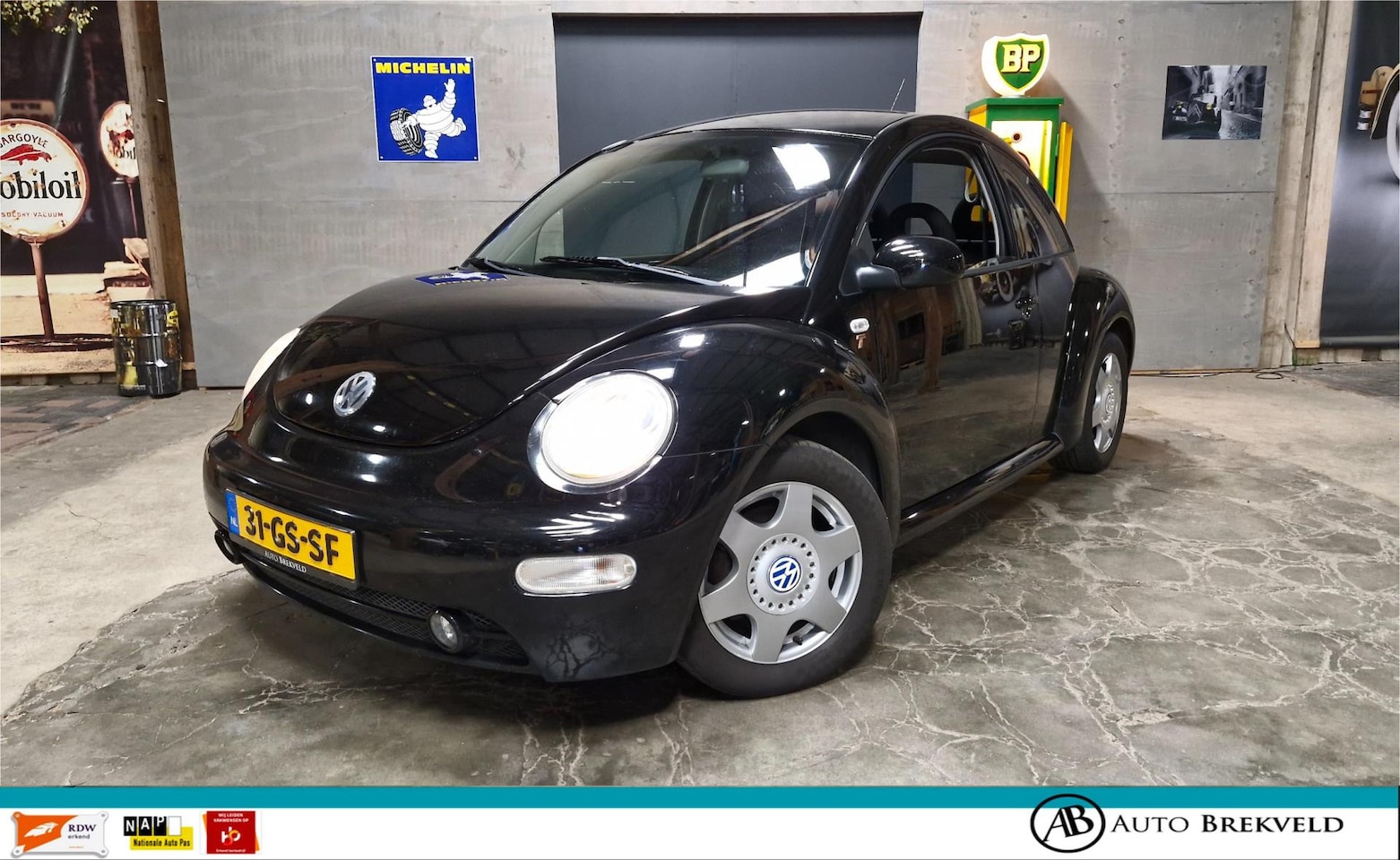 Volkswagen New Beetle - 1.8-5V Turbo Highline 150PK | Airco | LMV | NAP - AutoWereld.nl