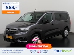Opel Combo Life - 1.2 Turbo XL Elegance 7-Persoons Automaat | All-in 563, - Private Lease | Zondag Open