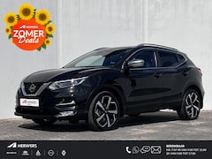 Nissan Qashqai - 1.3 DIG-T Tekna + Automaat / 1.500kg trekgewicht / Panoramadak / Navigatie / Apple Carplay
