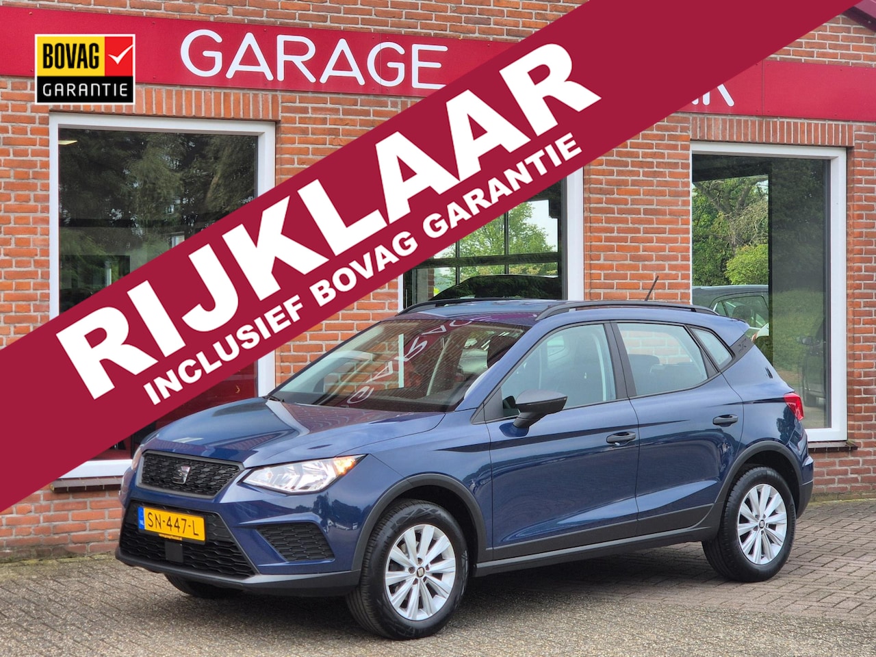 SEAT Arona - 1.0 TSI Reference 95PK 5drs airco, cruise, elektr.ramen, lmv RIJKLAAR - AutoWereld.nl
