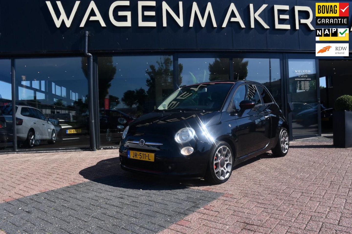Fiat 500 - 1.4-16V Pop Clima|Leder|Loopt op 3 cilinders! - AutoWereld.nl
