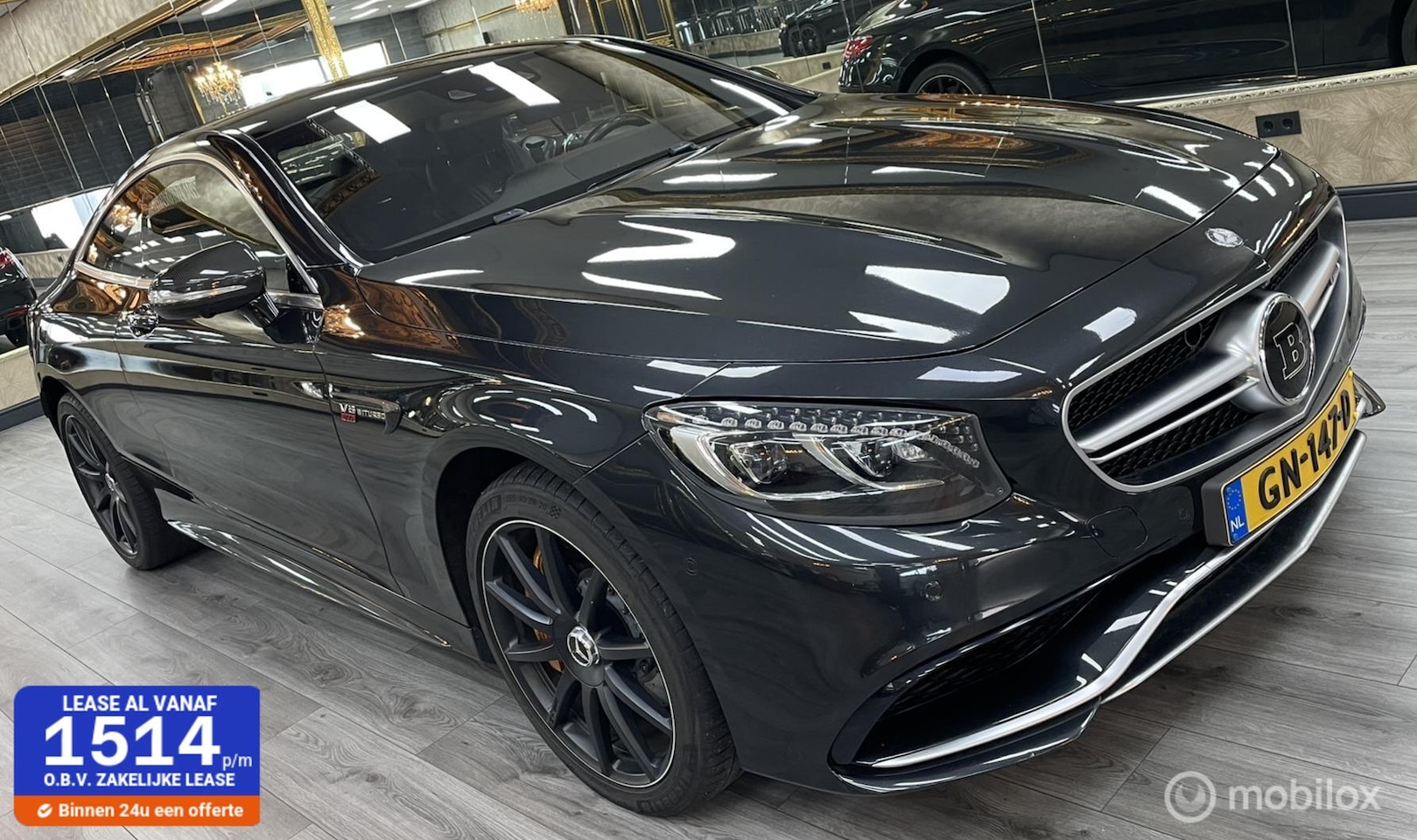 Mercedes-Benz S-klasse Coupé - 63 AMG Brabus 800 PK 221 AMG - AutoWereld.nl