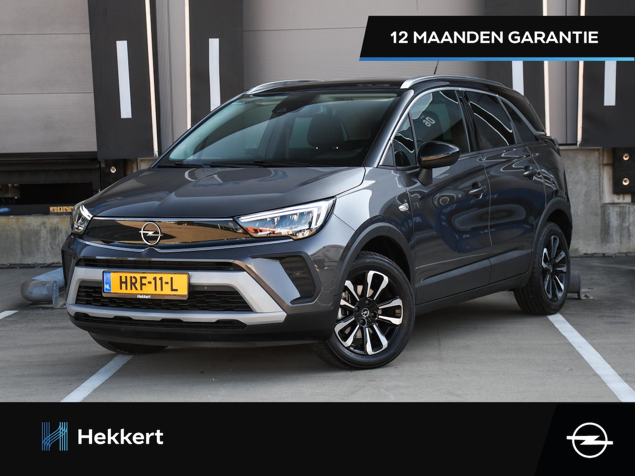 Opel Crossland - Elegance 1.2 Turbo 110pk PANO-DAK | DODE HOEK | 16''LM | PDC + CAM. | NAVI | DAB | CRUISE. - AutoWereld.nl