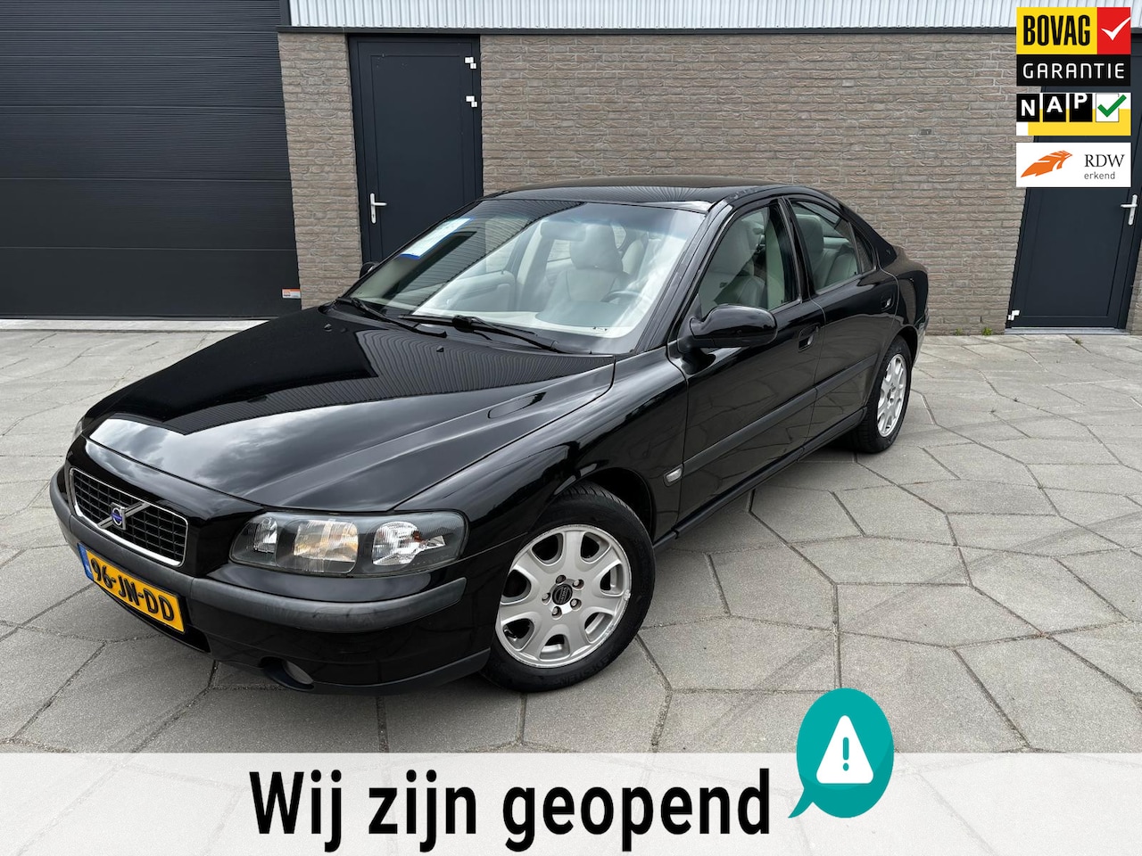 Volvo S60 - 2.4 Edition|Zwart metallic |Sedan | - AutoWereld.nl