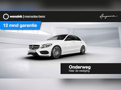 Mercedes-Benz C-klasse - 180 AMG Sport Edition | Night | Luchtvering | Burmester | Panoramadak | 19" lichtmetalen v