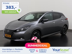 Nissan LEAF - N-Connecta 40 kWh | All-in 383, - Private Lease | Zondag Open