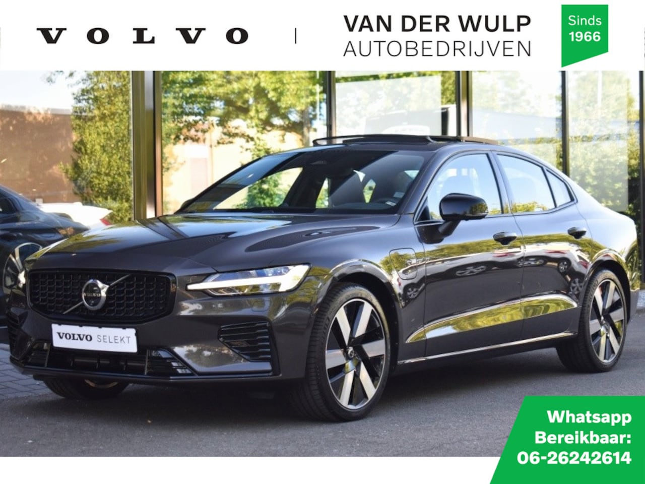 Volvo S60 - T8 455pk AWD Ultimate Dark | Bowers&Wilkins | Trekhaak | Climate - AutoWereld.nl