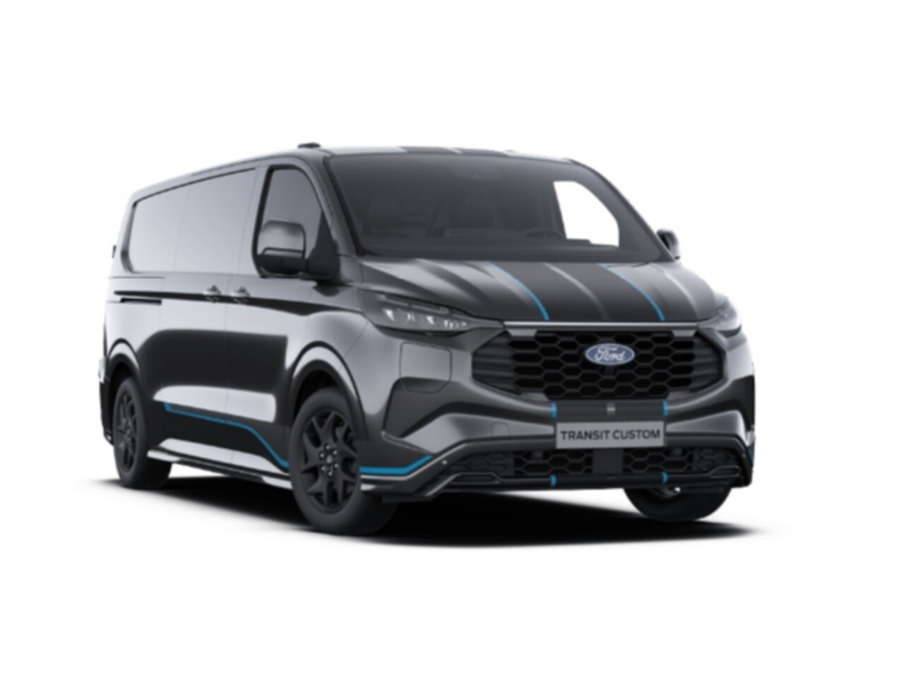 Ford Transit Custom - 320 2.5 PHEV L2H1 Sport | 1-fase laadkabel mode 3 16A, 10 meter (PHEV) | 6 B&O speakers | - AutoWereld.nl