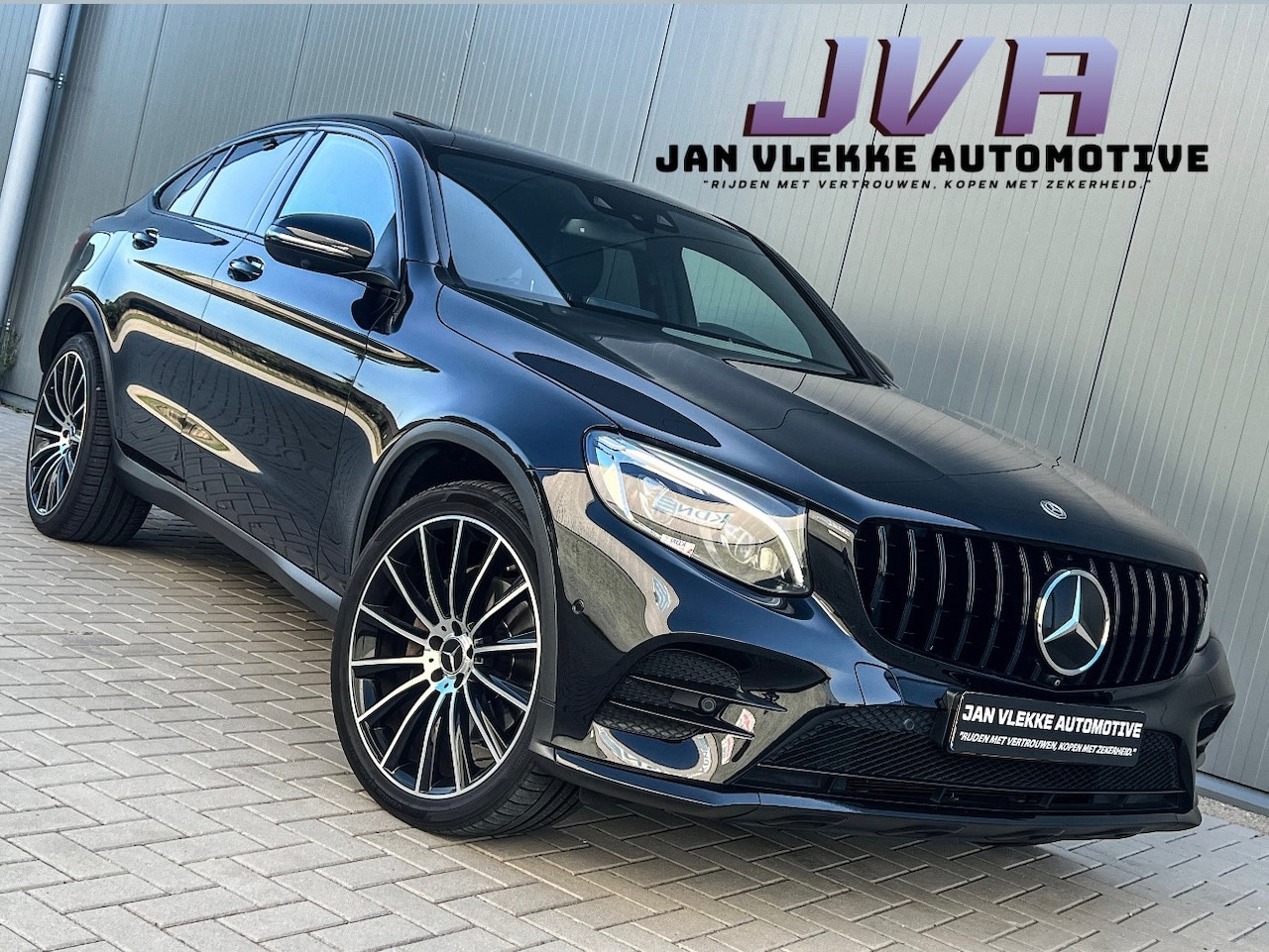 Mercedes-Benz GLC-klasse Coupé - 300 4MATIC AMG Pano 360 Lucht Burmester Hud VOL - AutoWereld.nl