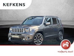 Jeep Renegade - 120pk Freedom | 1ste eigenaar | Glazen dak | LEER | 19"LMV | Keyless | LED | Navigatie | C