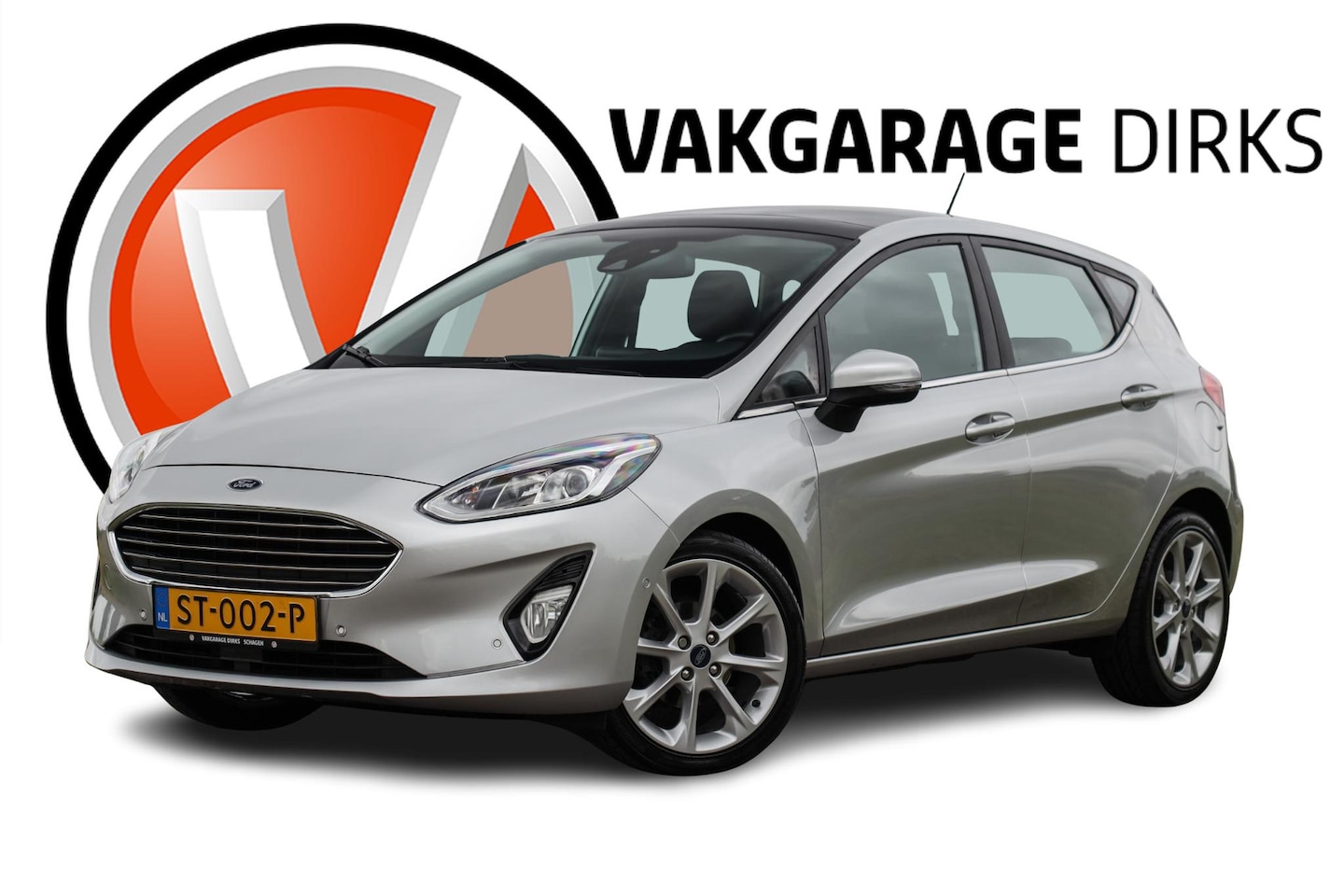 Ford Fiesta - EcoBoost 100 pk Titanium ✅ Pano ✅ ACC ✅ B&O - AutoWereld.nl