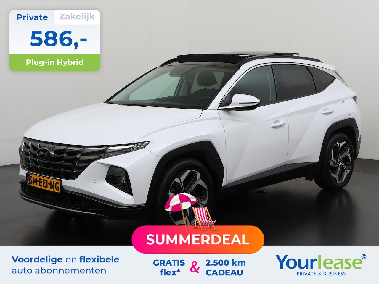 Hyundai Tucson - 1.6 T-GDI PHEV Comfort 4WD | All-in 586,- Private Lease | Zondag Open! - AutoWereld.nl
