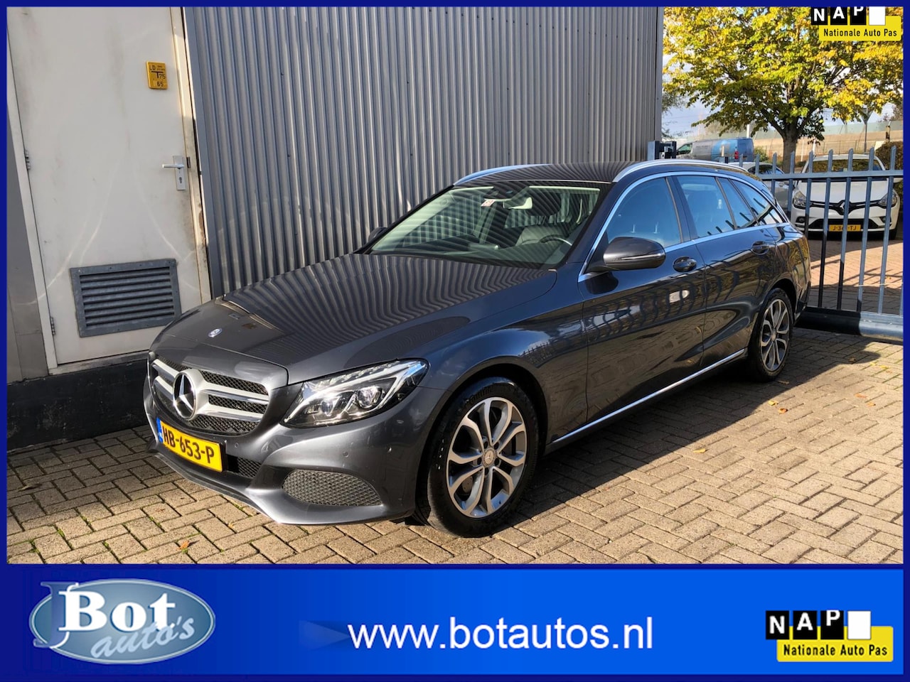 Mercedes-Benz C-klasse Estate - 350 e hybride Lease Edition / NL-AUTO / 116663 km (NAP) / CAMERA / NAVIGATIE / ECC / CRUIS - AutoWereld.nl