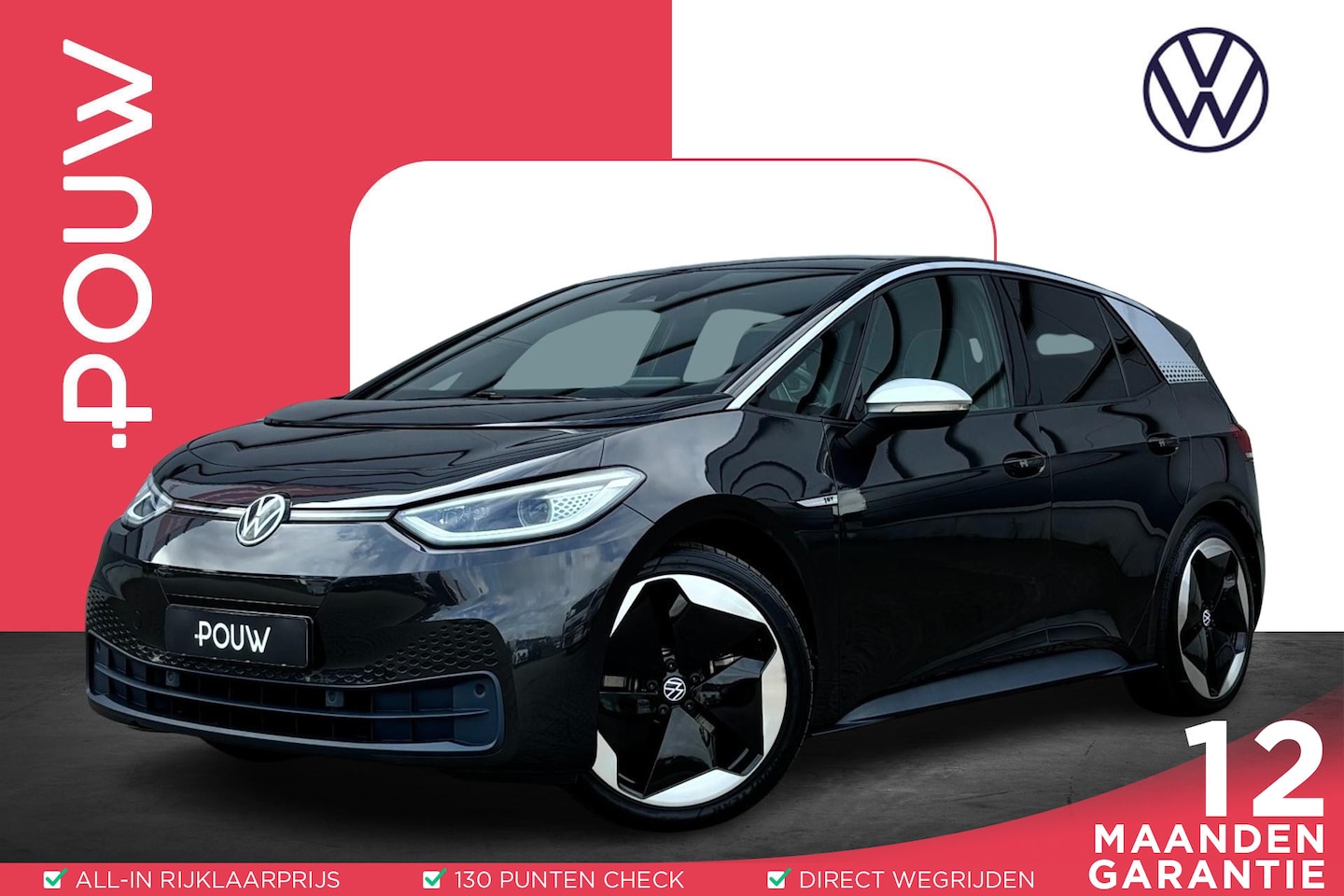 Volkswagen ID.3 - 204pk First Max 58 kWh | SoH 93% | Panoramadak | Ergo Stoel | Camera - AutoWereld.nl