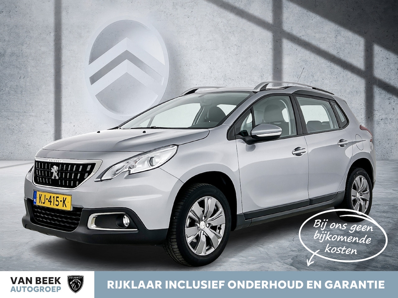 Peugeot 2008 - 82 PK Automaat Blue Lion | Rijklaar | Navigatie | Parkeersensoren | - AutoWereld.nl